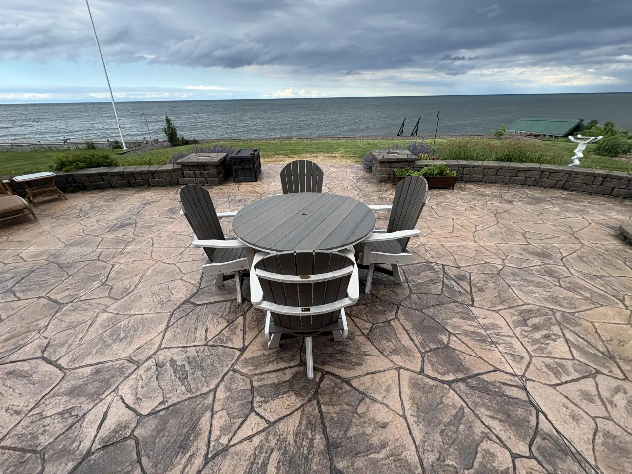 ADK Guys poly outdoor furniture customer photo