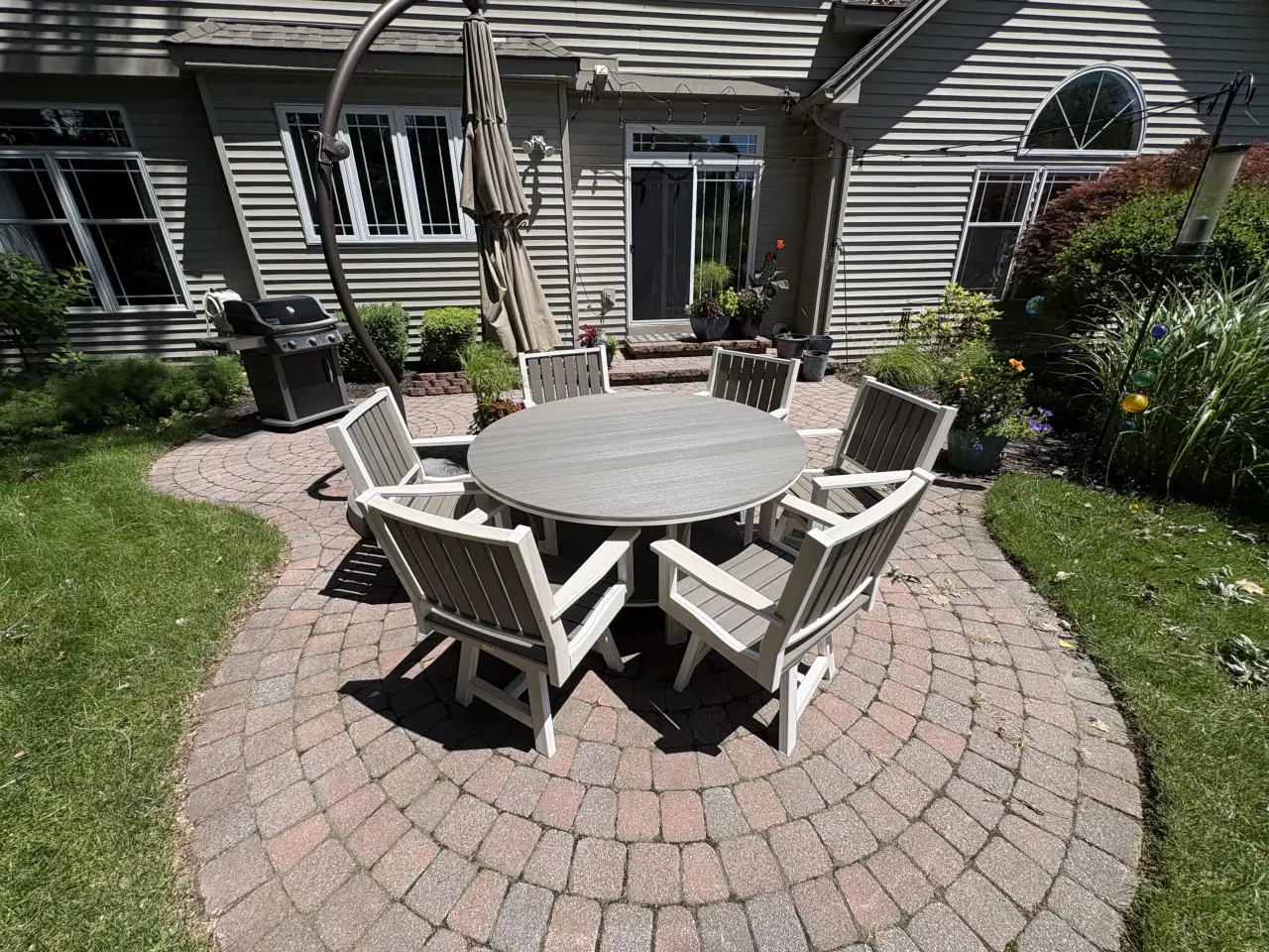 ADK Guys poly outdoor furniture customer photo