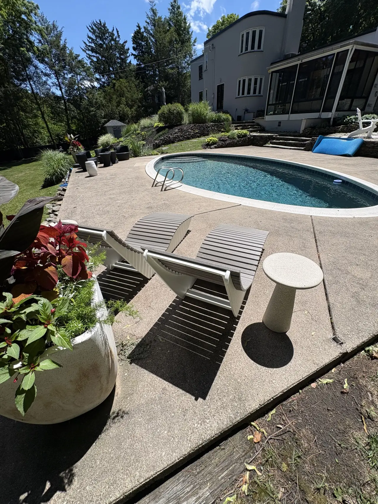 ADK Guys poly outdoor furniture customer photo