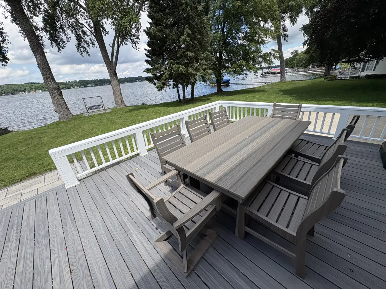 ADK Guys poly outdoor furniture customer photo