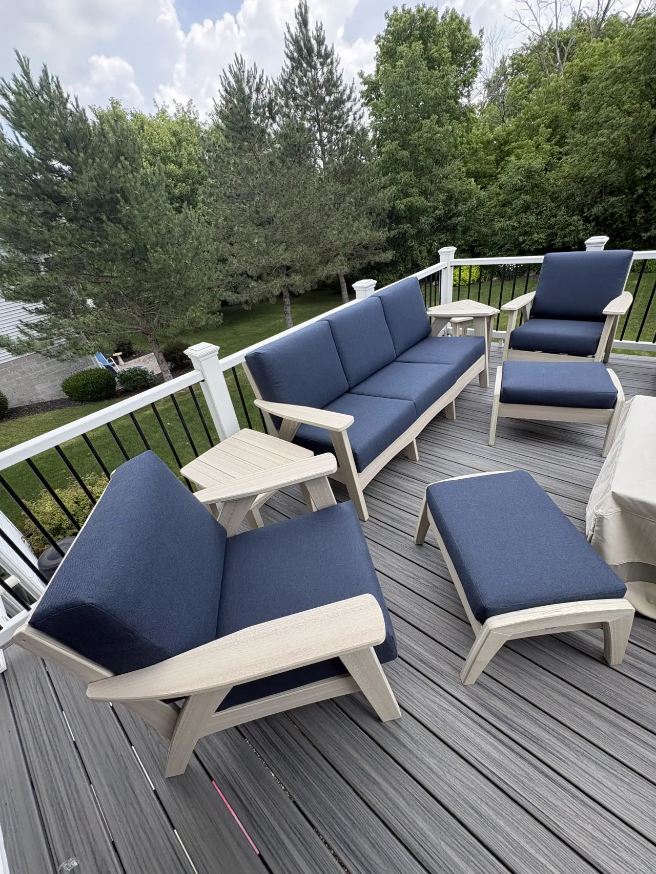 ADK Guys poly outdoor furniture customer photo