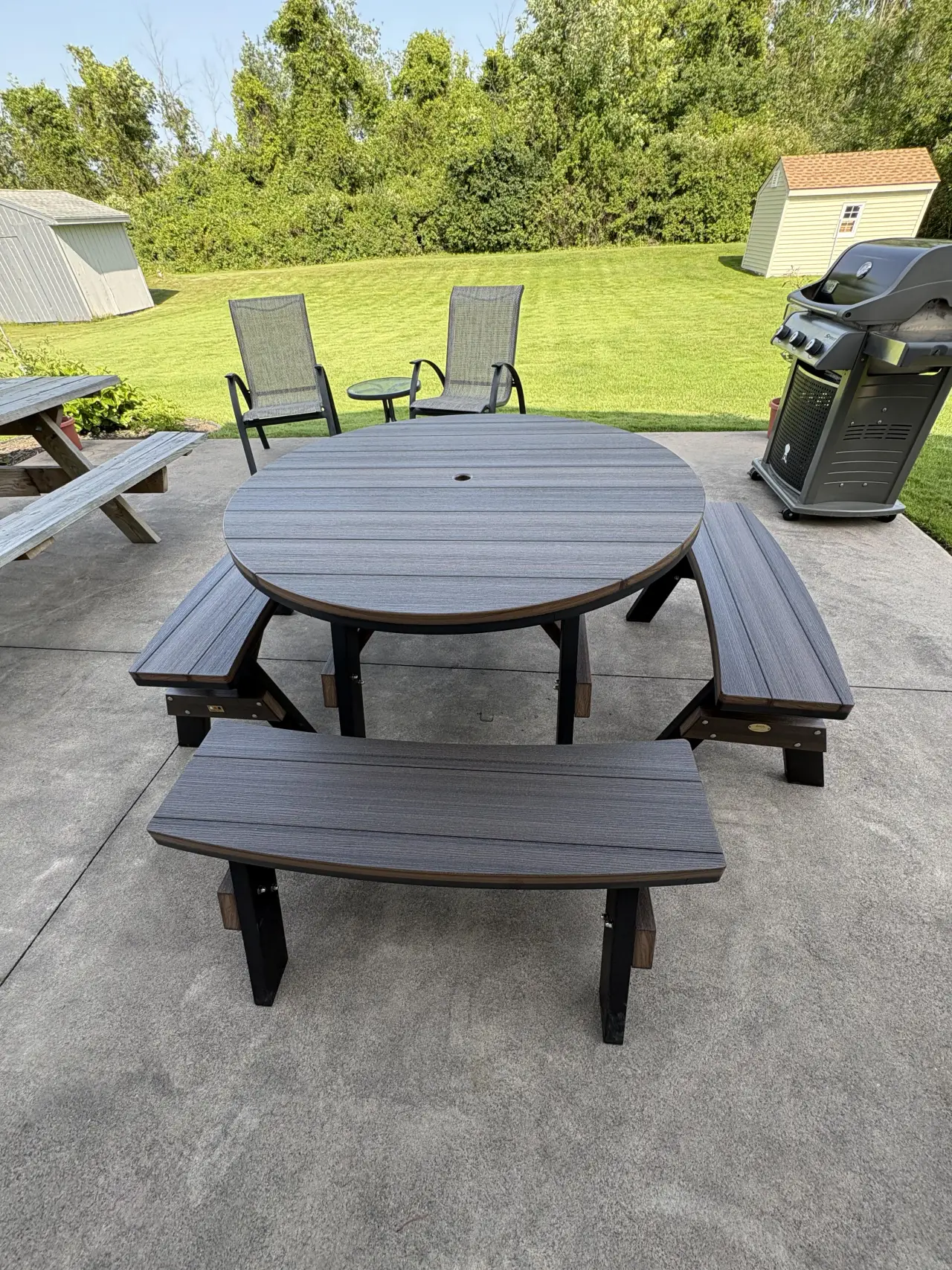ADK Guys poly outdoor furniture customer photo