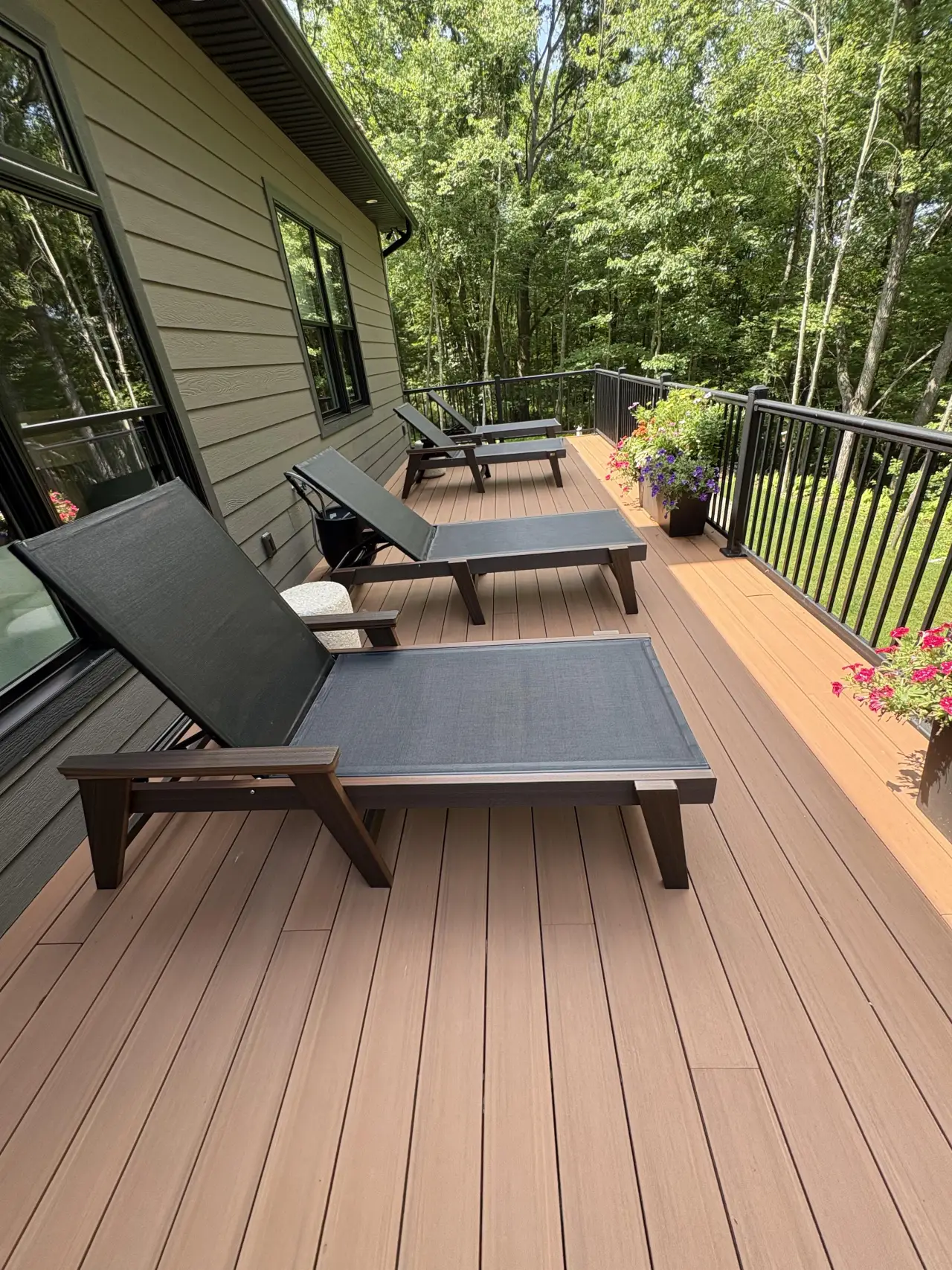 ADK Guys poly outdoor furniture customer photo