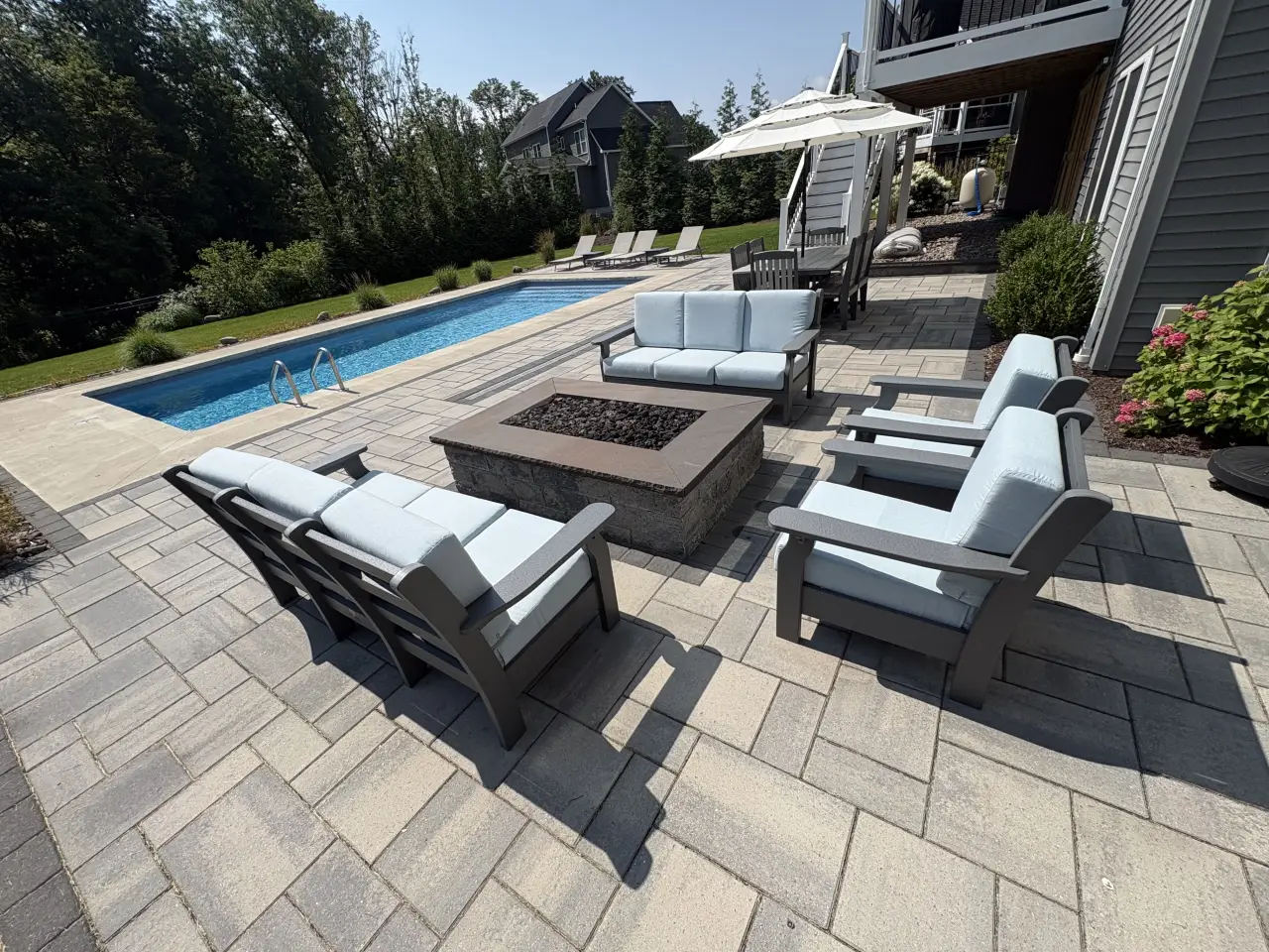 ADK Guys poly outdoor furniture customer photo