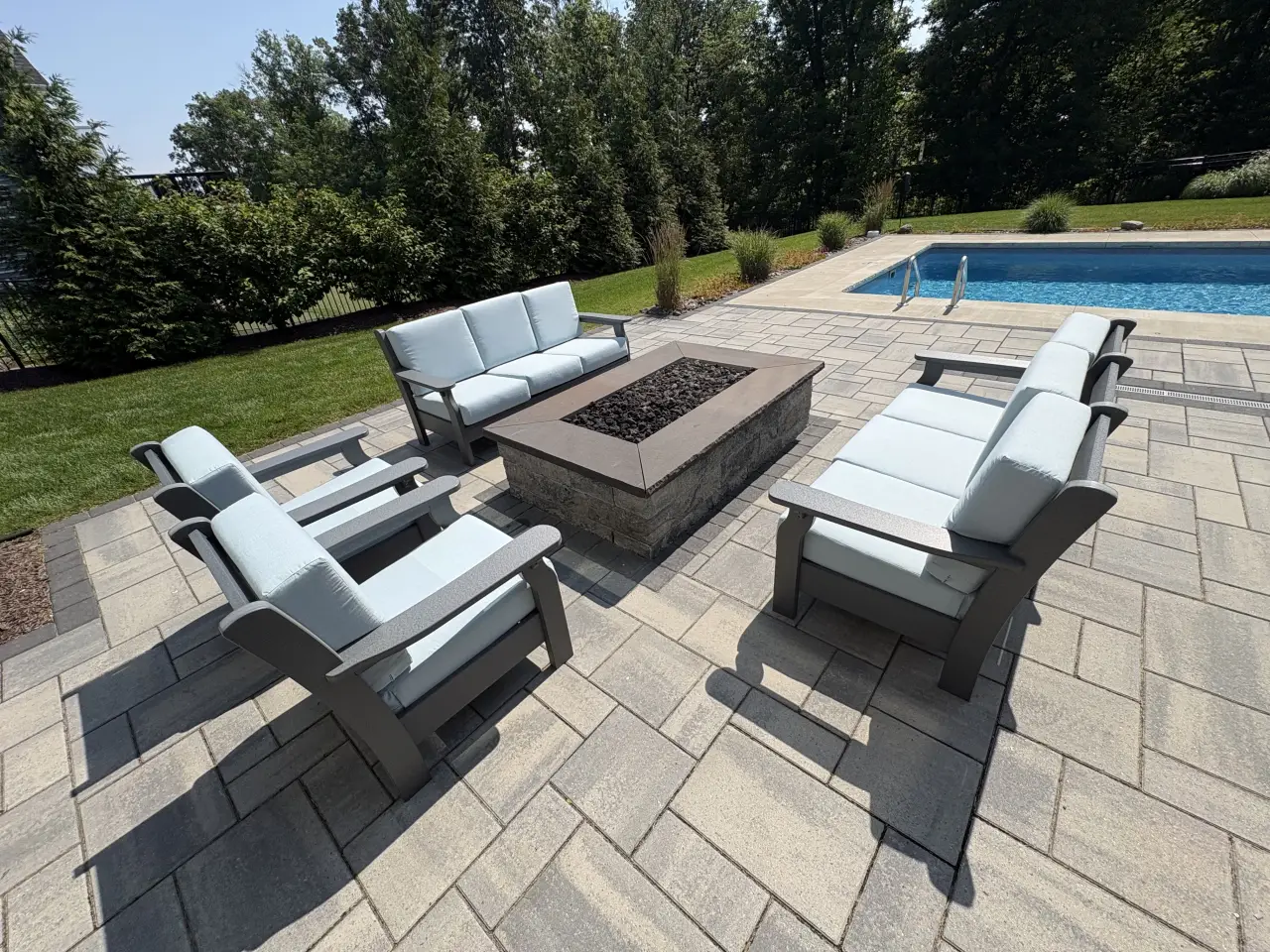 ADK Guys poly outdoor furniture customer photo