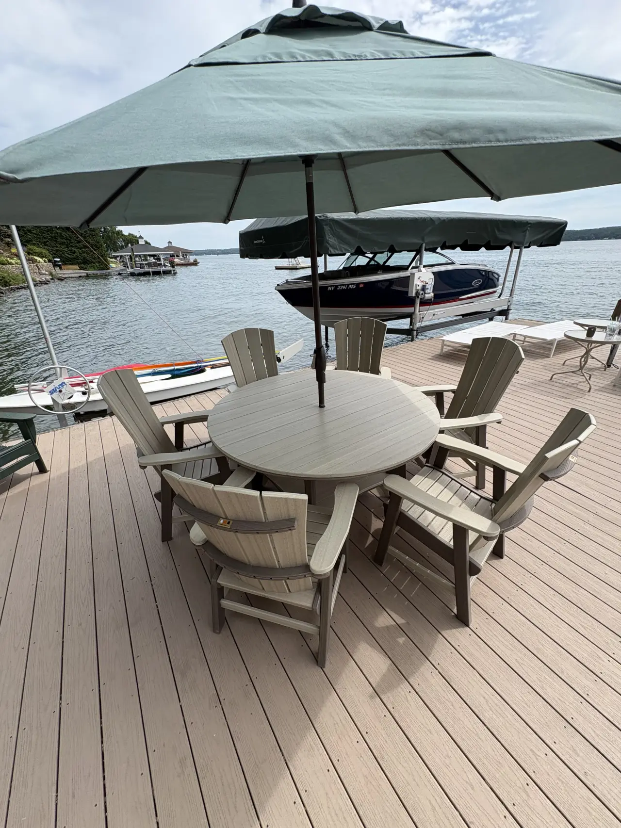 ADK Guys poly outdoor furniture customer photo