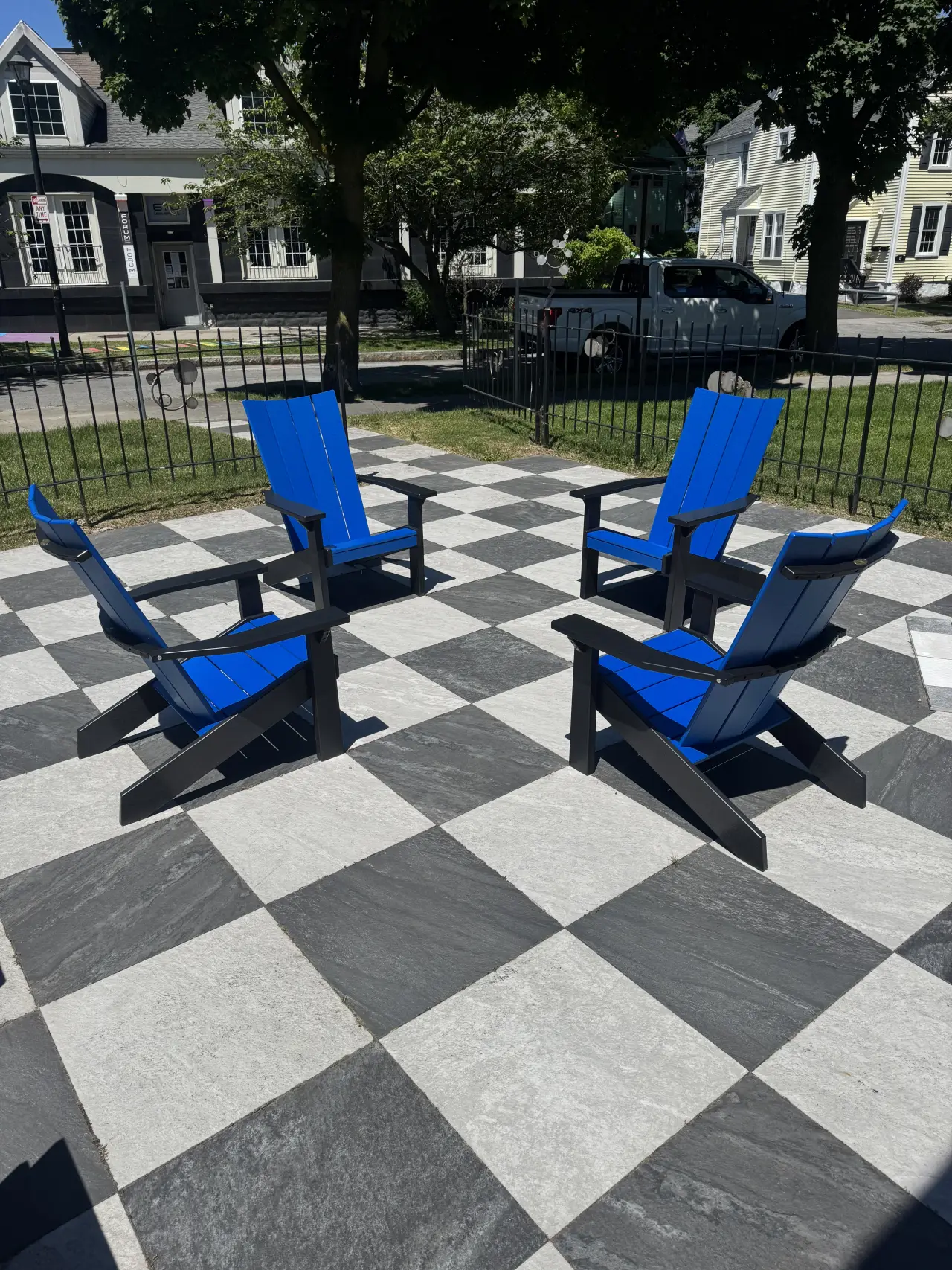 ADK Guys poly outdoor furniture customer photo