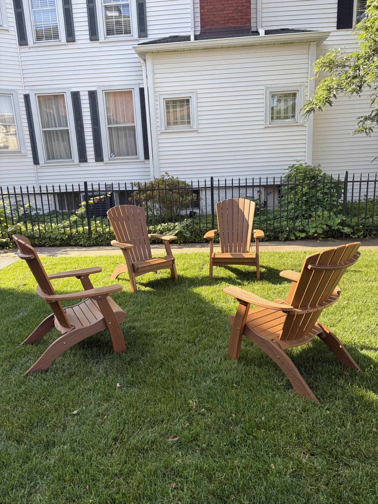 ADK Guys poly outdoor furniture customer photo