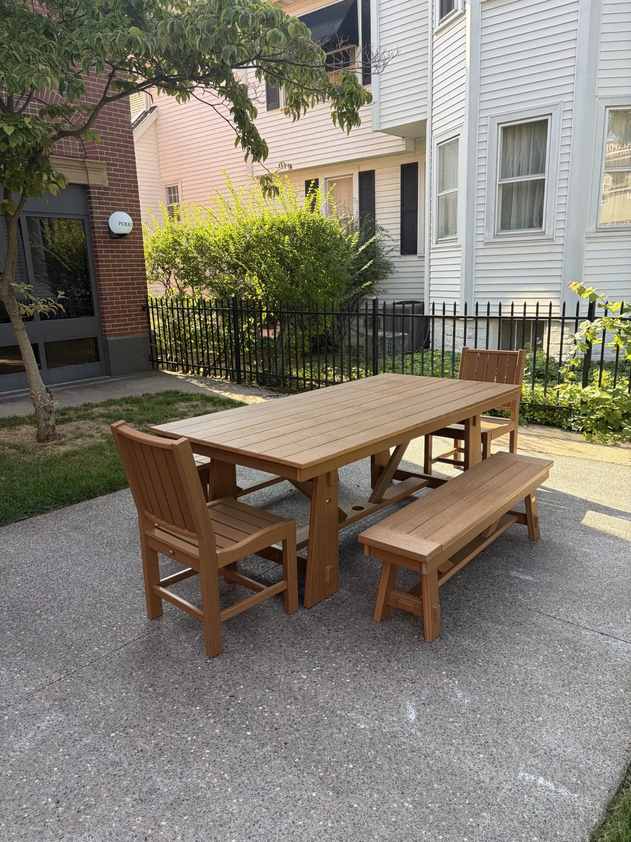 ADK Guys poly outdoor furniture customer photo