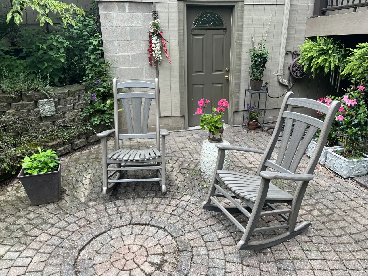 ADK Guys poly outdoor furniture customer photo