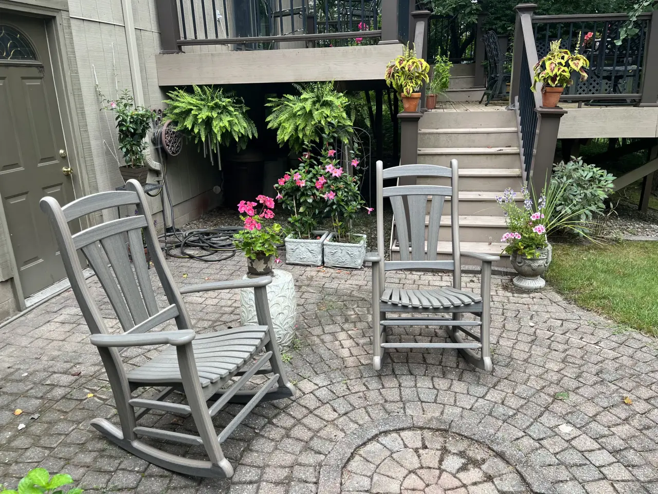 ADK Guys poly outdoor furniture customer photo
