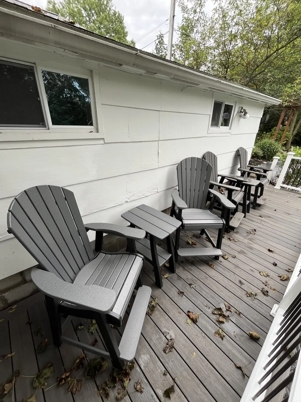 ADK Guys poly outdoor furniture customer photo