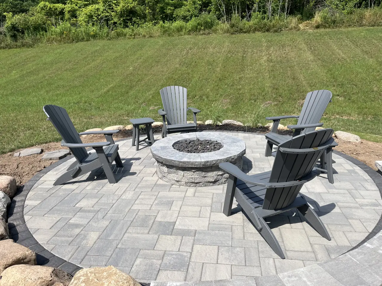 ADK Guys poly outdoor furniture customer photo