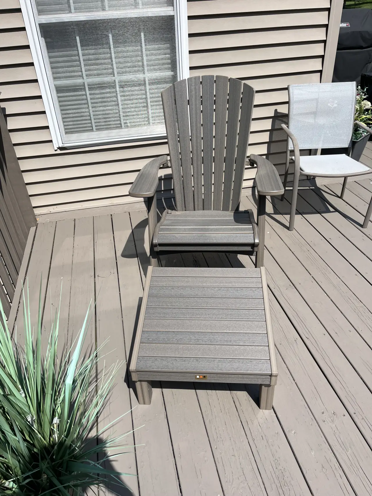 ADK Guys poly outdoor furniture customer photo