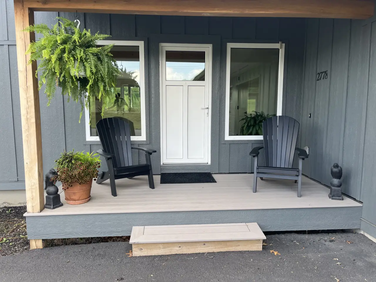 ADK Guys poly outdoor furniture customer photo