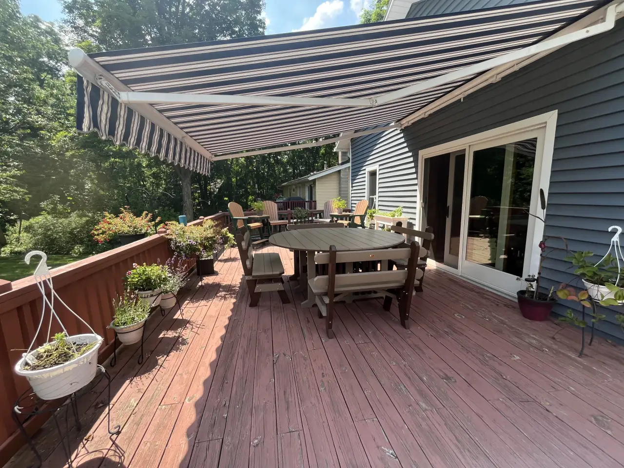 ADK Guys poly outdoor furniture customer photo