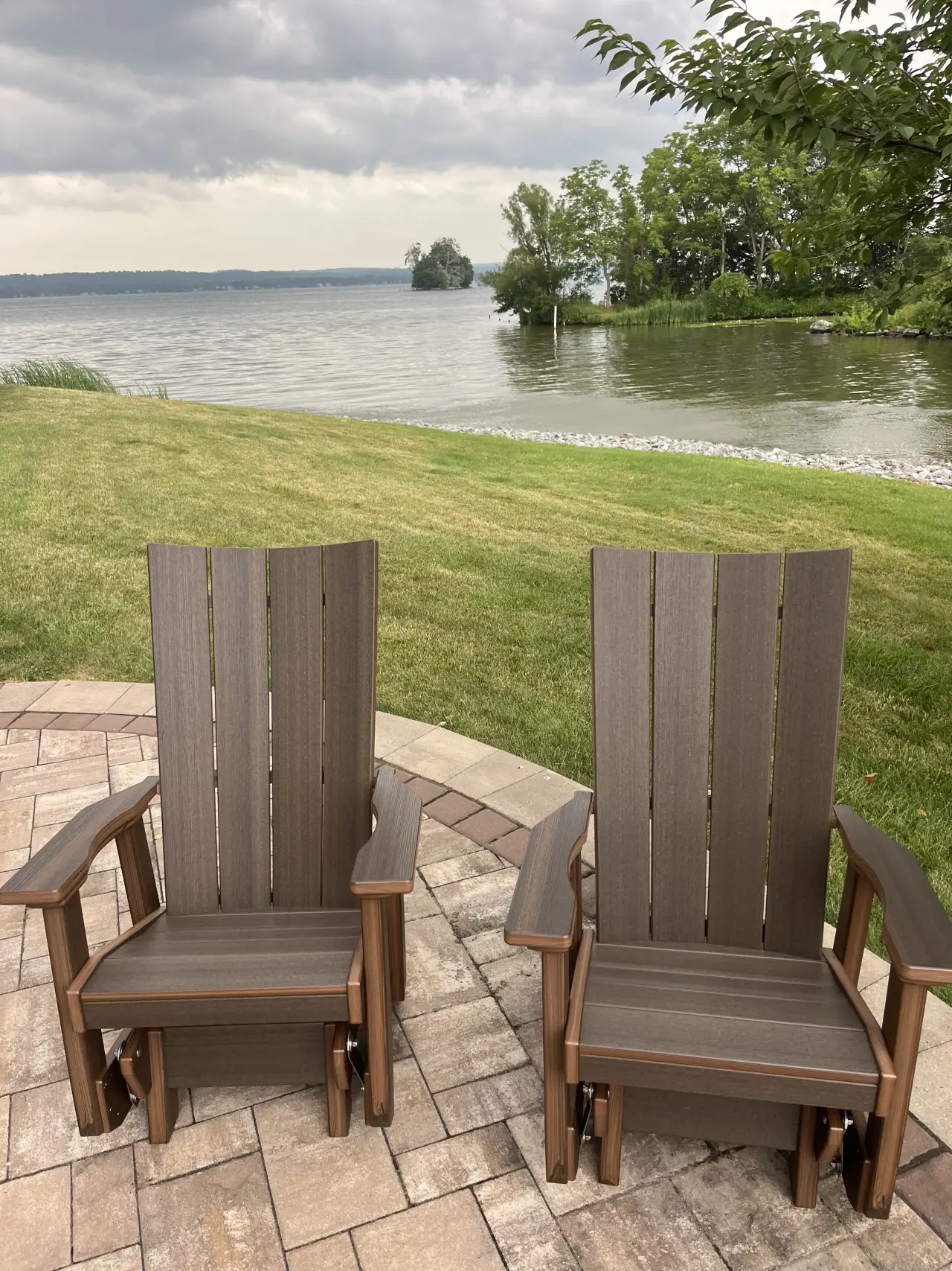 ADK Guys poly outdoor furniture customer photo