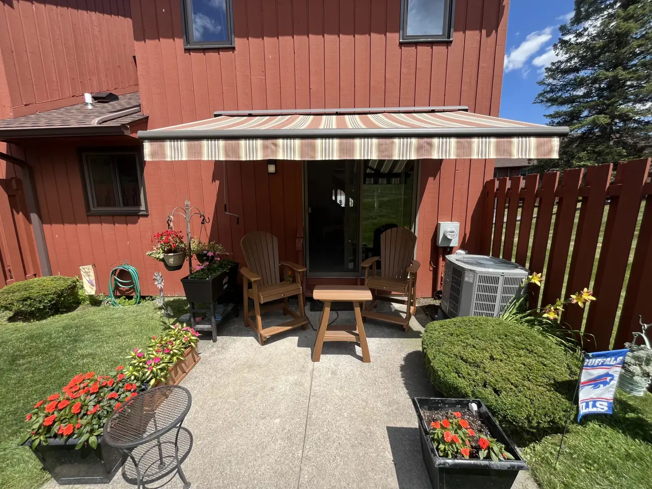 ADK Guys poly outdoor furniture customer photo