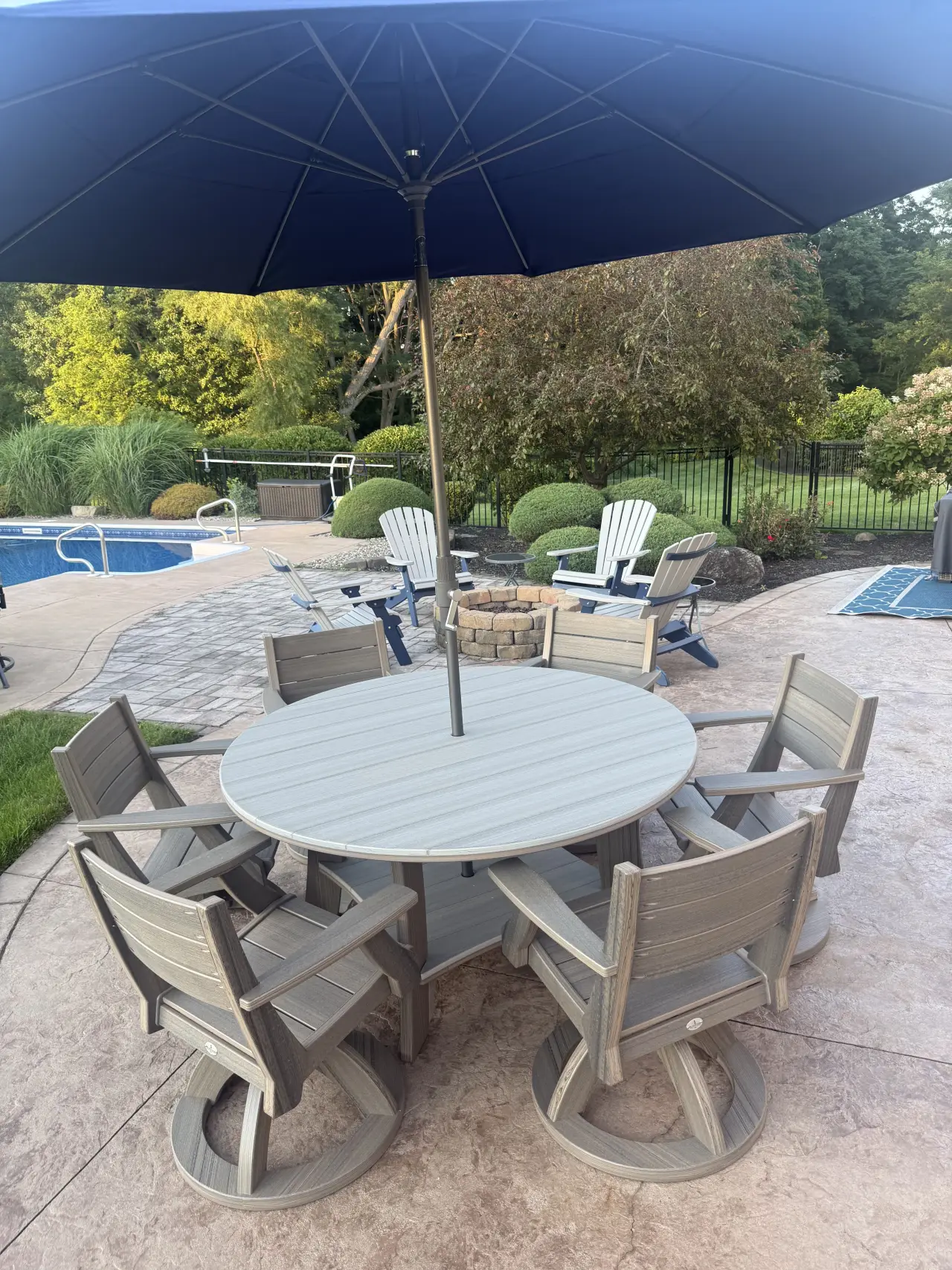 ADK Guys poly outdoor furniture customer photo