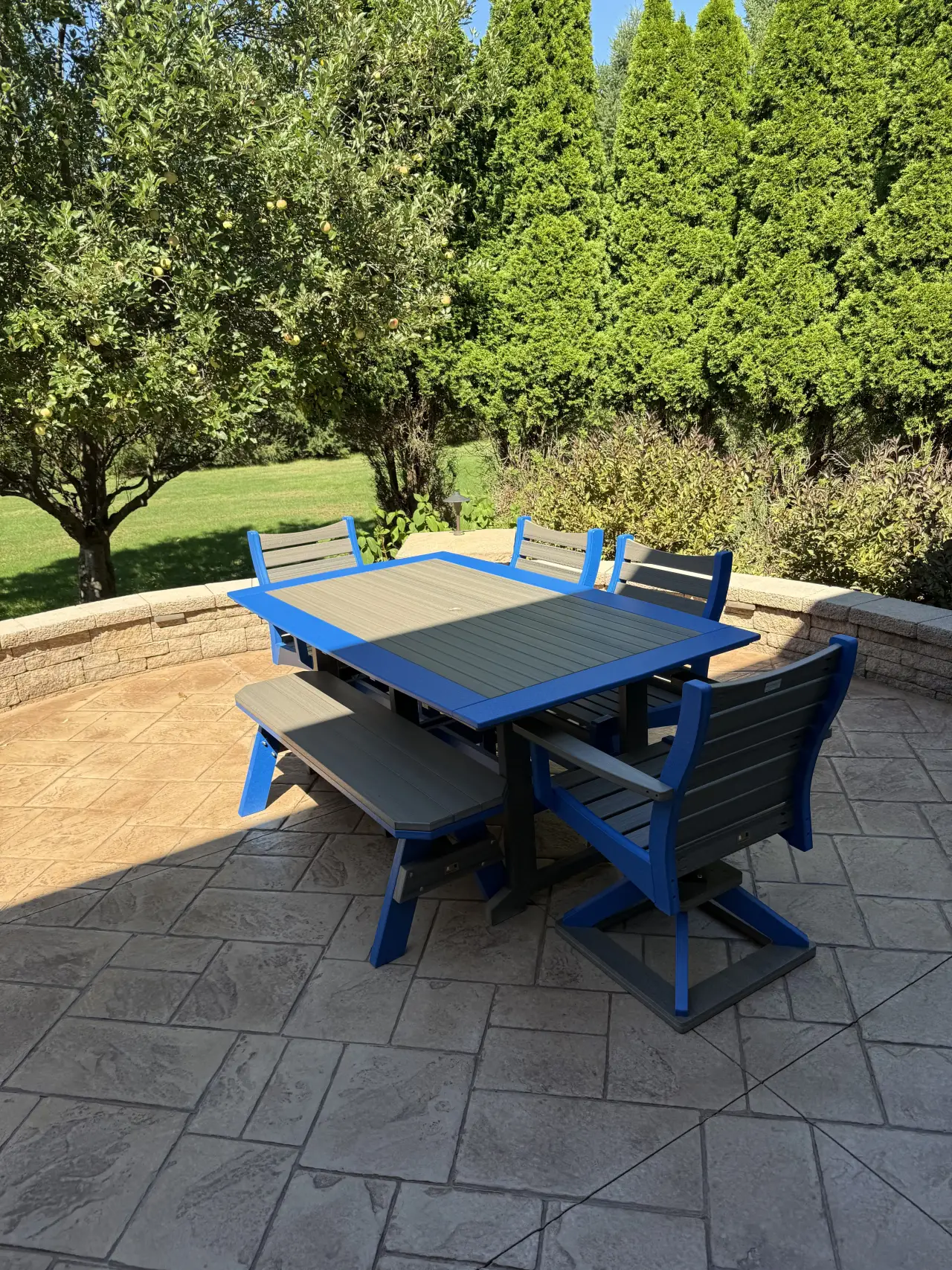 ADK Guys poly outdoor furniture customer photo