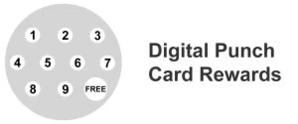 punch card "digital punch card rewards"