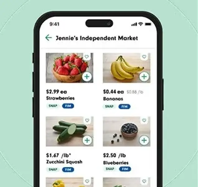mercato display example