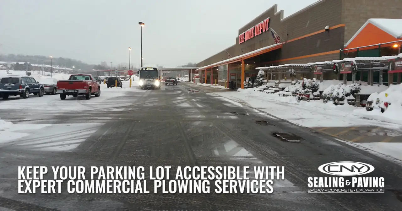 Keep Your Parking Lot Accessible with Expert Commercial Plowing Services