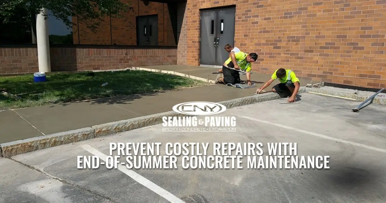 Prevent Costly Repairs with End-of-Summer Concrete Maintenance