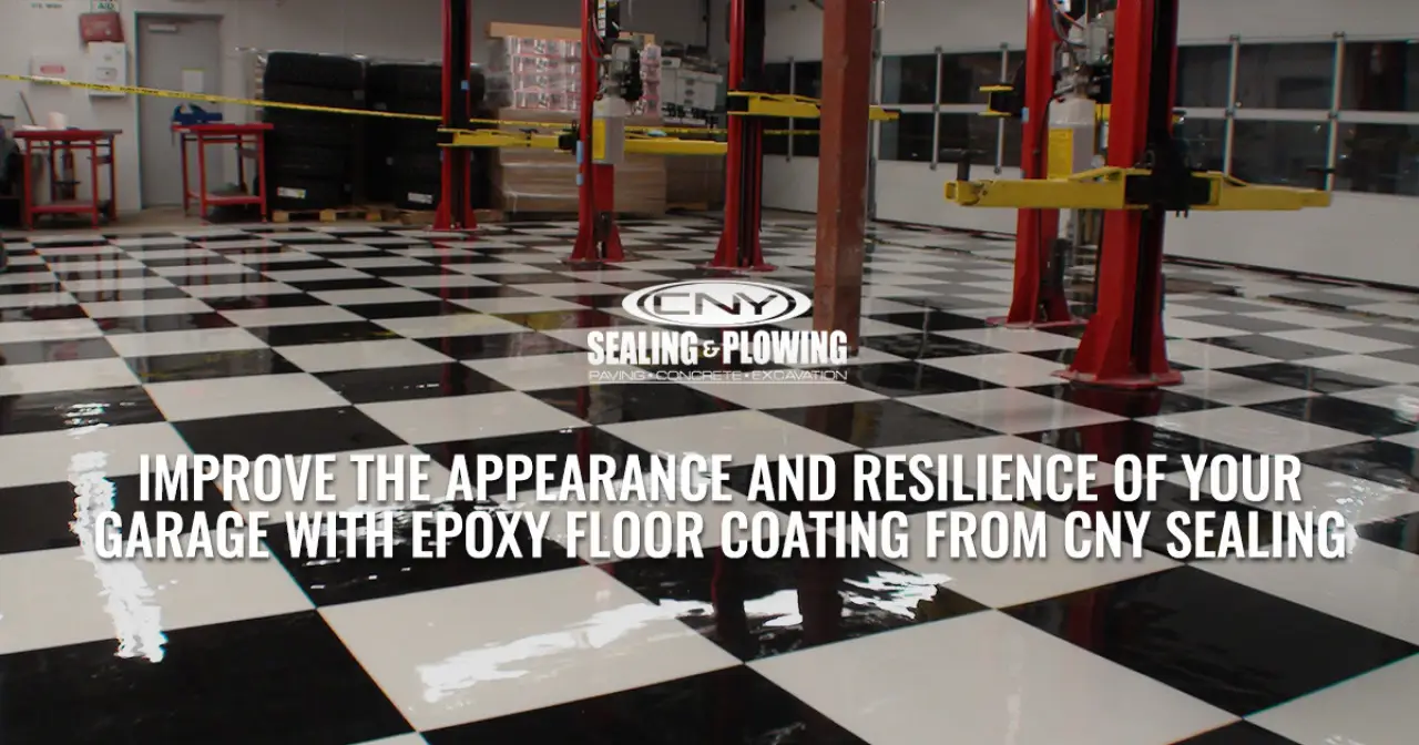 Improve the Appearance and Resilience of Your Garage with Epoxy Floor Coating from CNY Sealing
