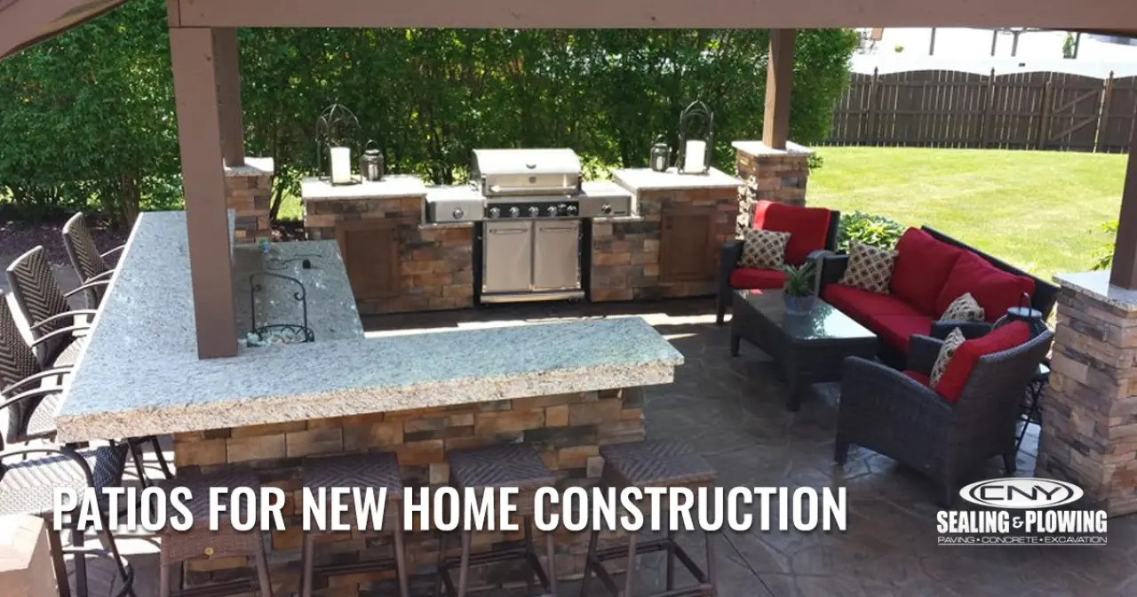 Patio Installations for New Construction Homes