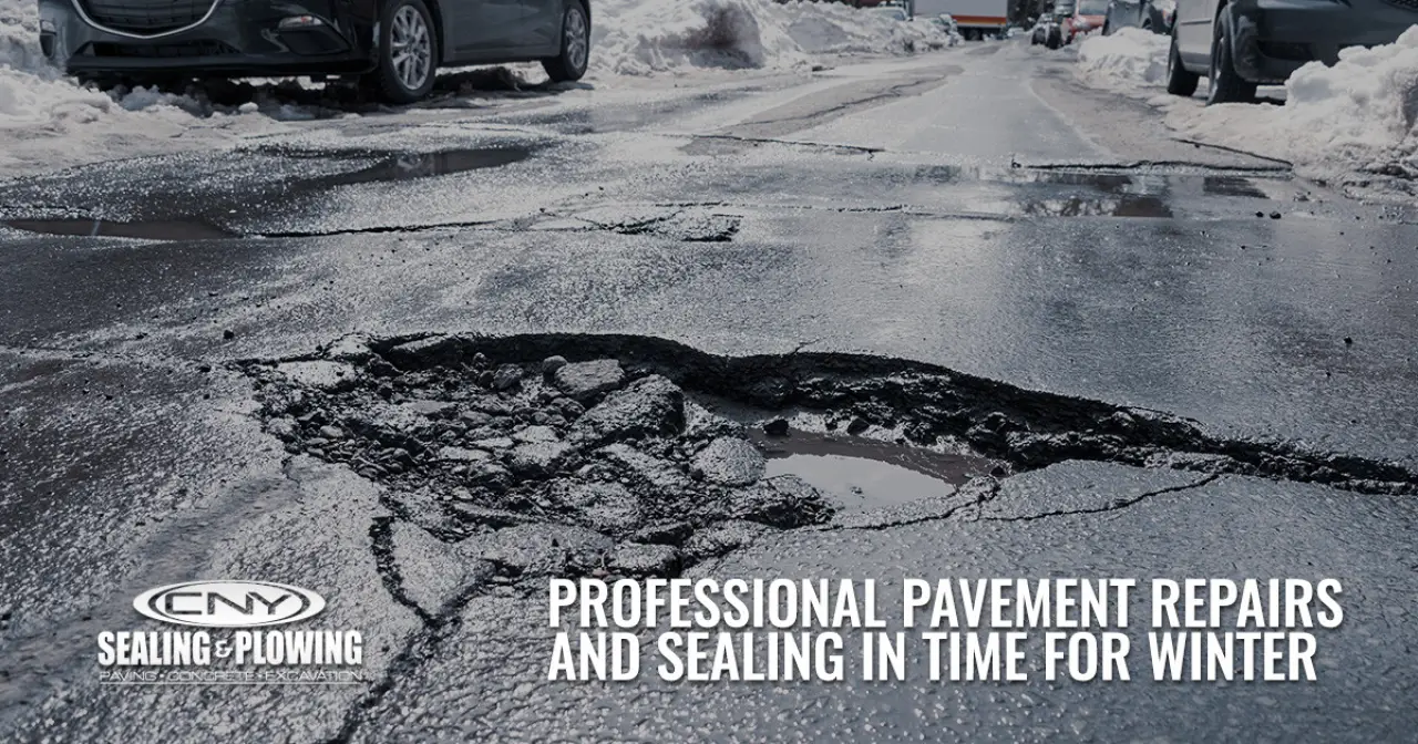 Professional Pavement and Asphalt Repairs in Time for Winter