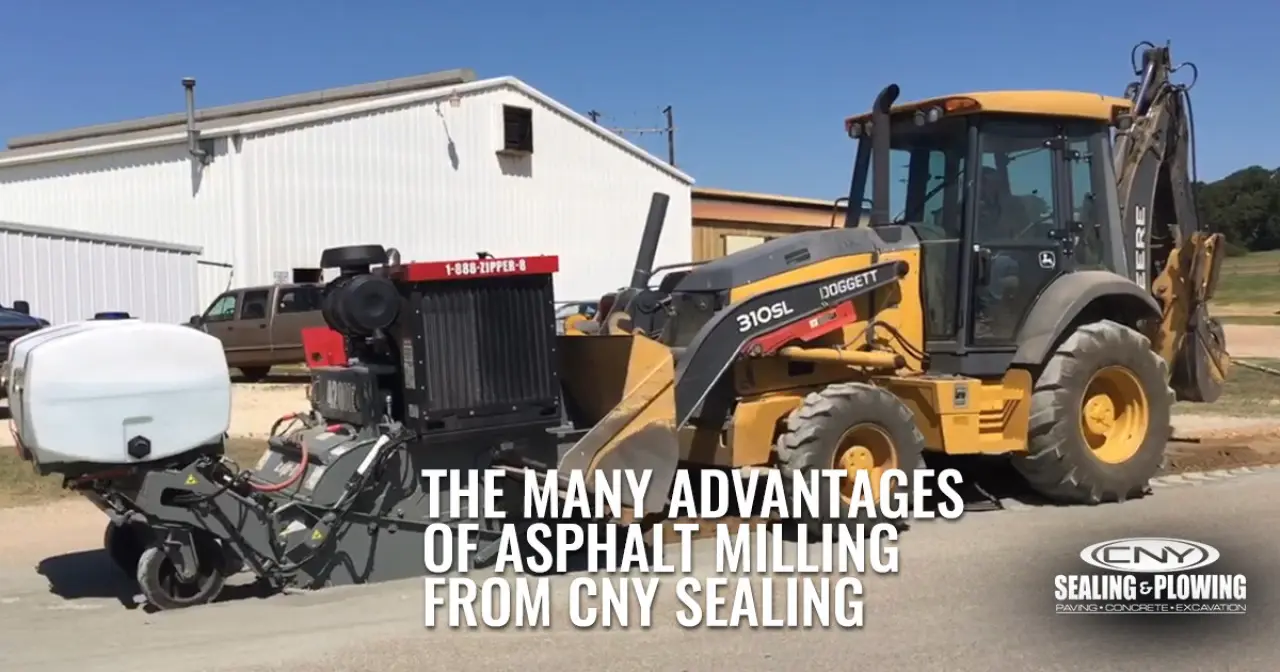 The Many Advantages of Asphalt Milling from CNY Sealing