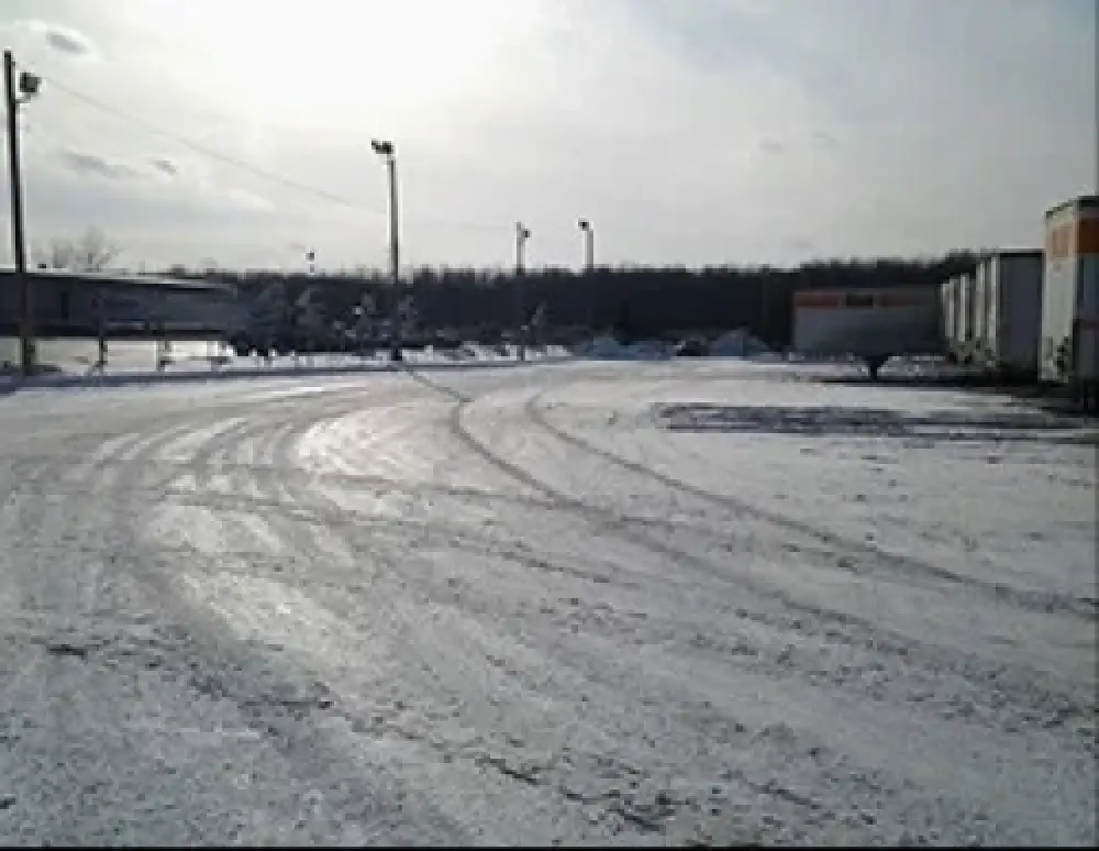Snow and ice management for a commercial property