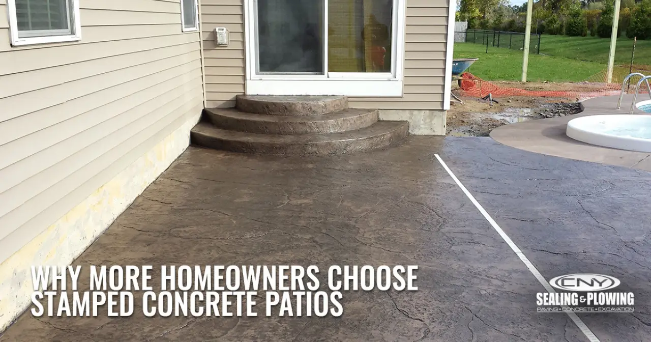 Why More Homeowners Choose Stamped Concrete Patios