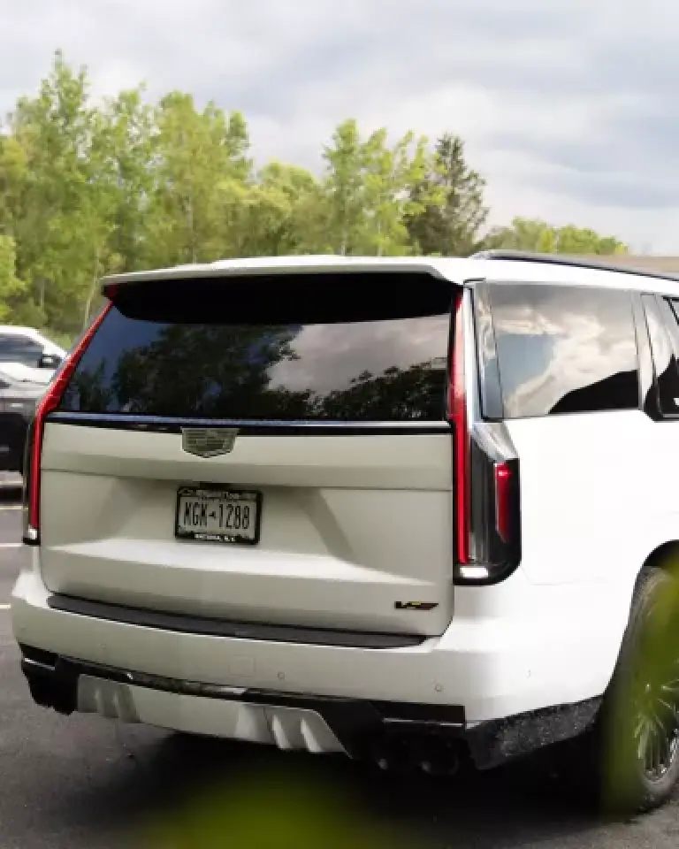 2022 Cadillac Escalade-V bold front grille luxury SUV design