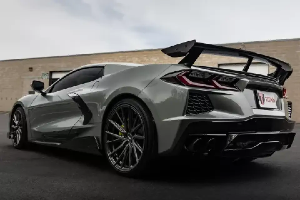 2022 Chevrolet Corvette C8 performance coupe exterior design detail