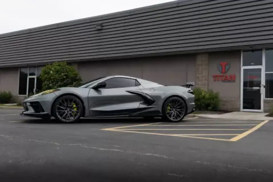 2022 Chevrolet Corvette C8 mid engine supercar styling detail