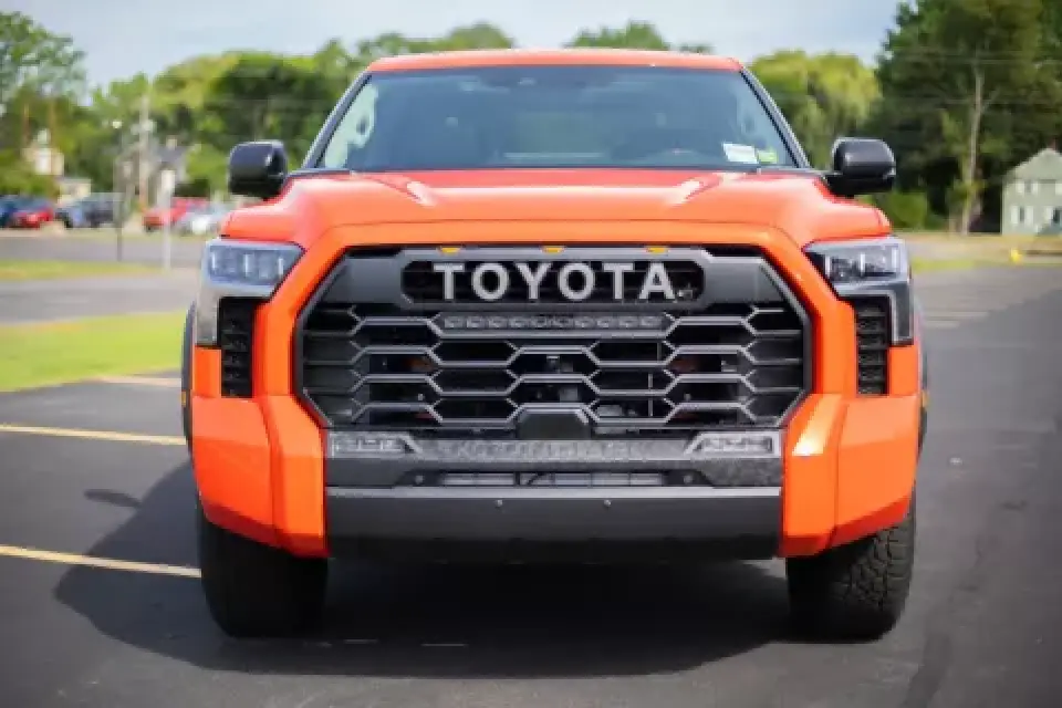 2022 Toyota Tundra TRD Pro truck protected with clear paint protection film