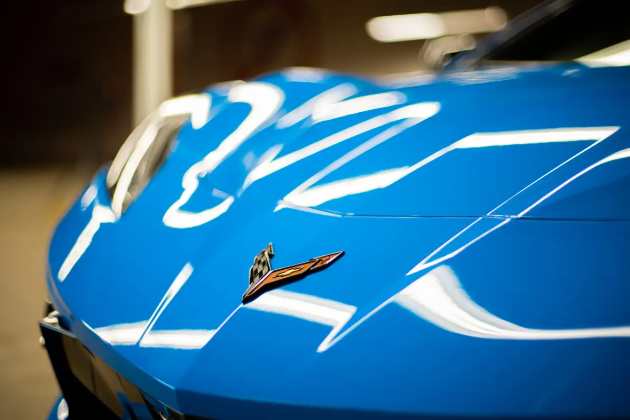 2023 rapid blue c8 with logo