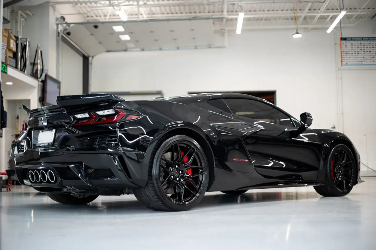 2023 Corvette Z06 in black