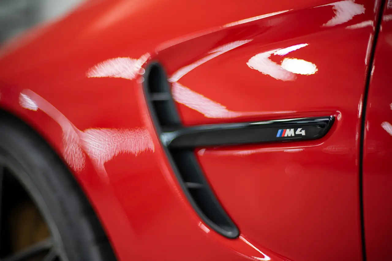 2018 BMW M4 Comp in Ferrari Red