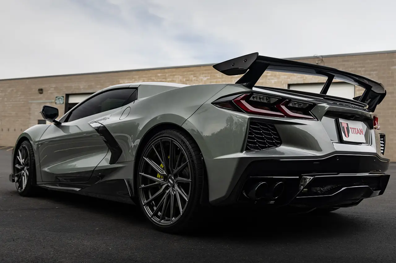 2022 Corvette C8 in Hyper Sonic Grey