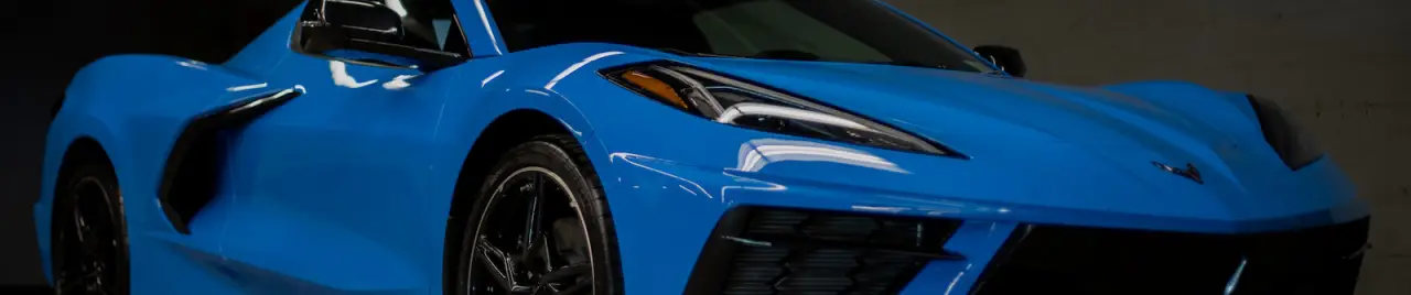 2023 Rapid Blue C8 in Rapid Blue