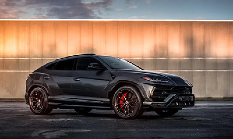 dark car with window tinting