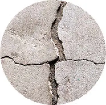 Floor cracks in basement