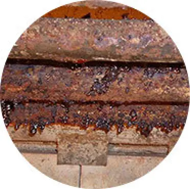 Rust in basement