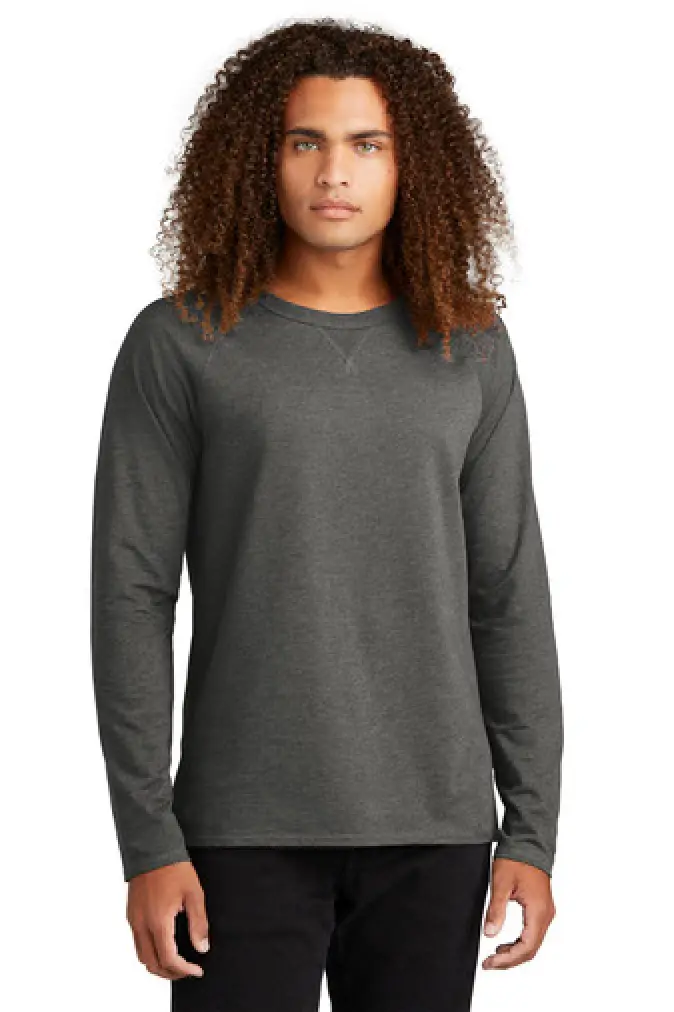 MEN'S District® Featherweight French Terry™ Long Sleeve Crewneck