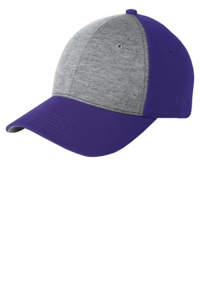 Sport-Tek® Jersey Front Cap - STC18 royal/grey