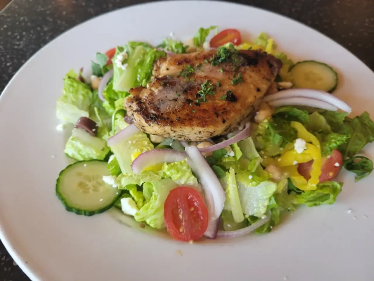 Chicken Greek Salad