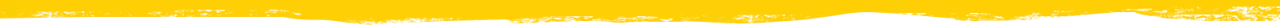 A yellow paint streak with uneven edges across the top of a white background.